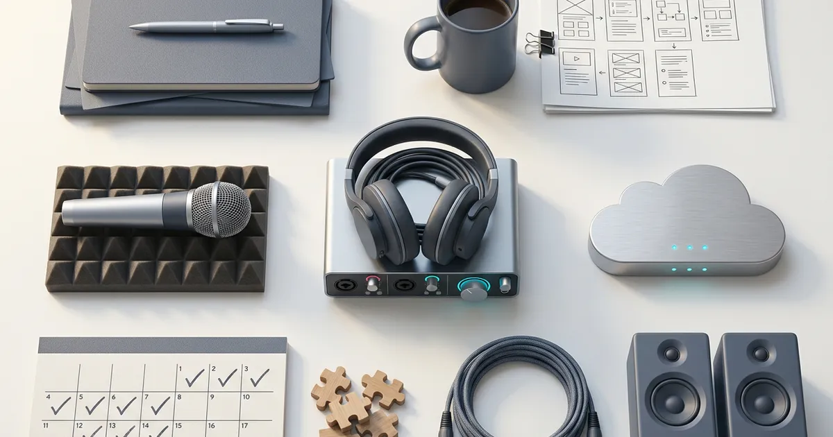 音声コンテンツの企画から配信までの制作フロー完全マニュアル - BootCast Media